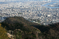 風吹き岩からの眺め